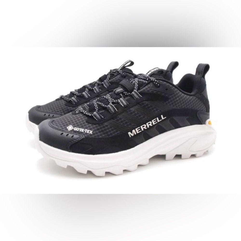 Merrell Moab Speed 2 GTX trail running shoes, women's size 9.5